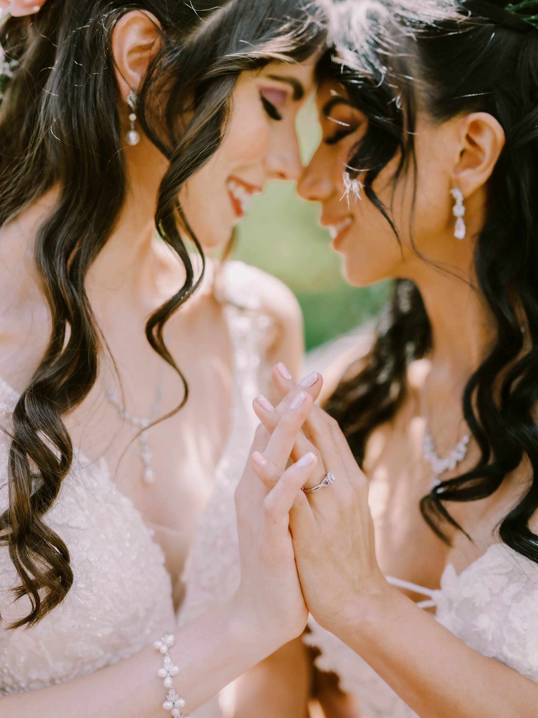 Megan and Erika's wedding photos at Graybridge Venue in Snohomish, WA. Summer 2022