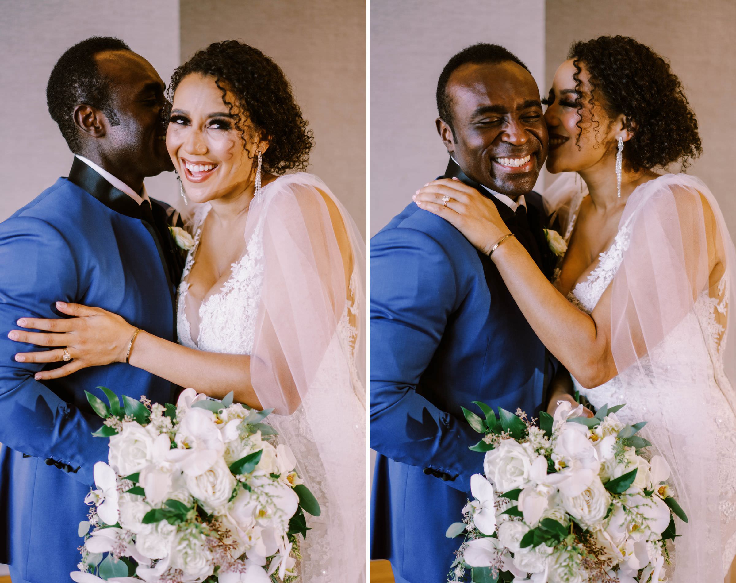 Kasi and Sada's wedding photos at Hyatt Regency Lake Washington Seattle Southport, Summer 2022