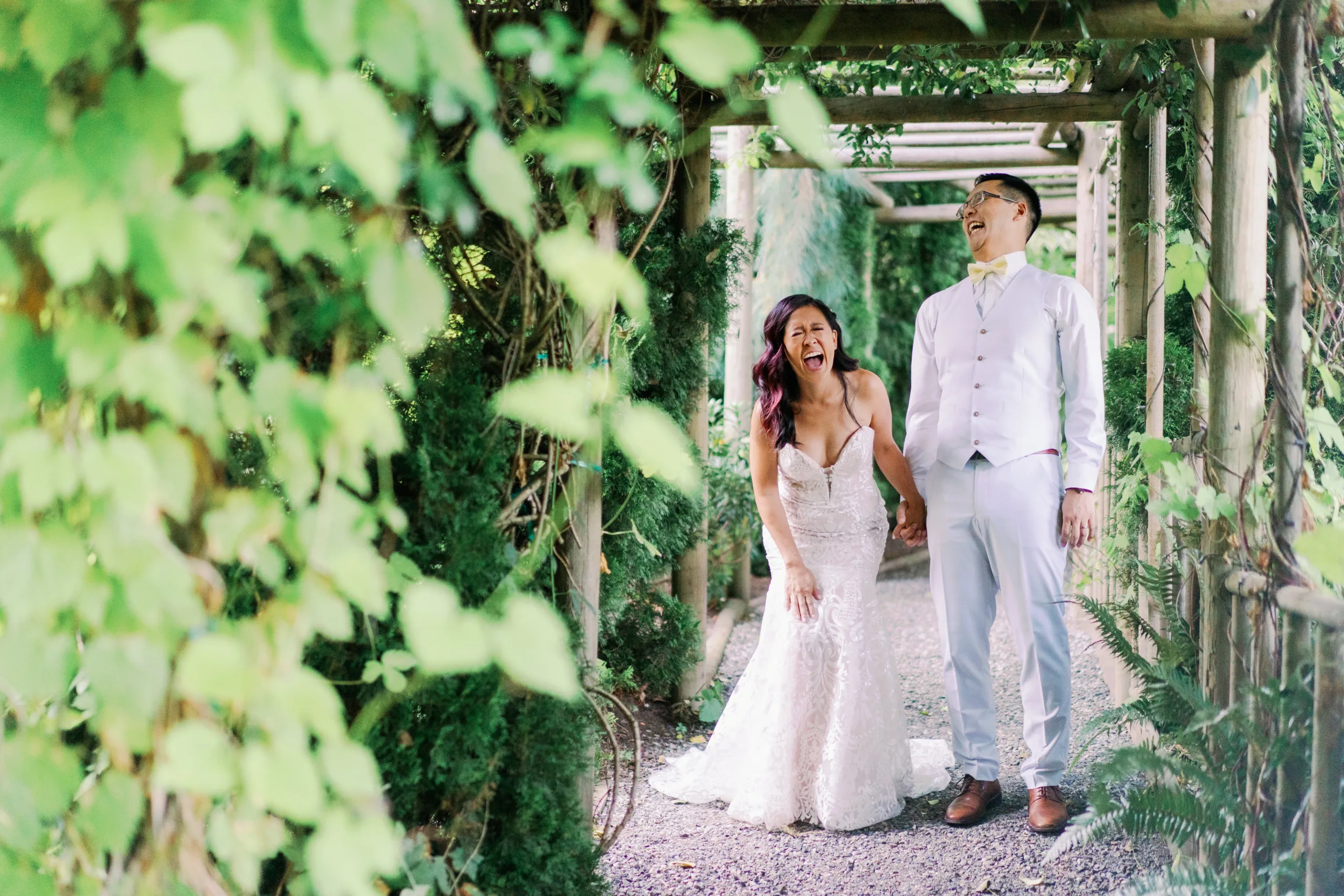 Jardin del Sol wedding venue in Seattle shot by Seattle wedding photographers JENN TAI & CO