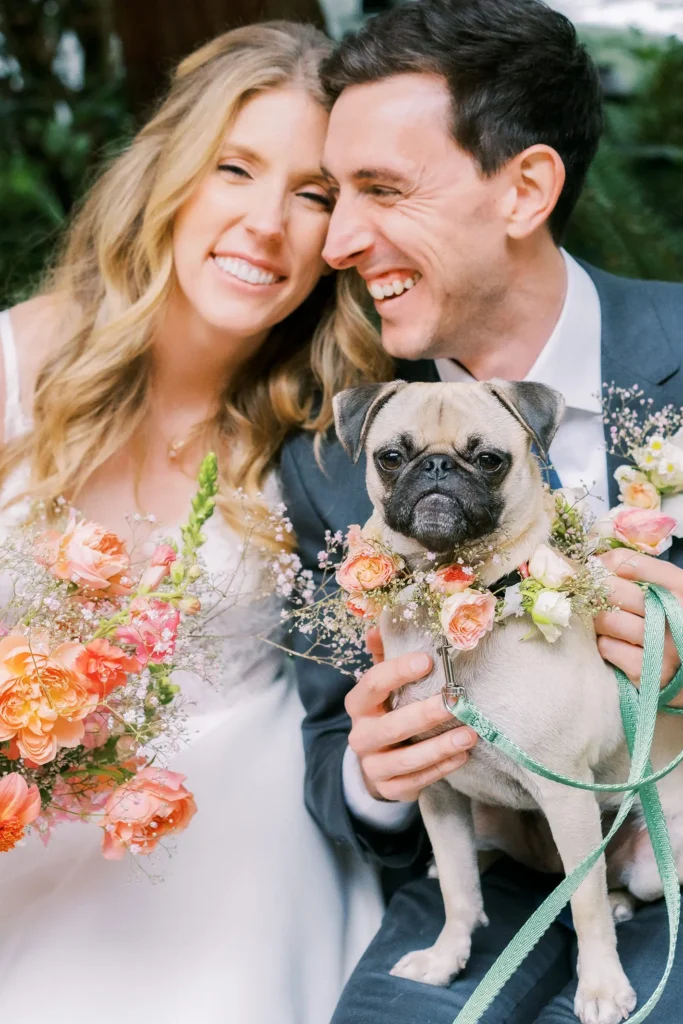 Bride and groom wedding photos at JM Cellars a wedding venue in Woodinville WA